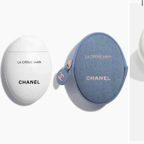 CHANEL La Crème Main Hand Cream with Blue Pouch - Picture 3 of 3